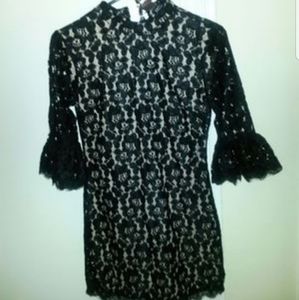 Forever 21 Black Lace Dress